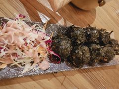 金枪鱼泡菜饭团-冰川延边料理·炭烤串(原小木屋店)