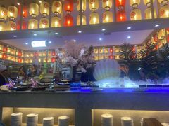 自助取餐区-锤头鲨毛肚海鲜烤肉自助餐厅(国购广场店)