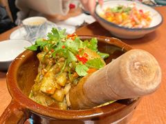 烧椒擂茄子-老滇山寨•云南特色菜•地方菜•民族风情歌舞表演(金碧店)