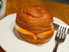 培根芝士蛋堡拼盘-星巴克(上海南站店)