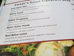 菜单-Pundi Pundi Restaurant
