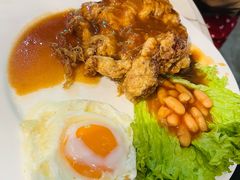 炸鸡椰浆饭-源昌隆咖啡店