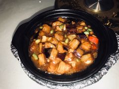 毛豆咸鱼茄子-東舍食唐精品陕菜馆