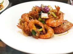 首创油爆虾-良师门滨海人家·海鲜·家常菜(滨海城店)