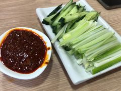 自制剁椒肉酱-姥家春饼店(漳州二路店)