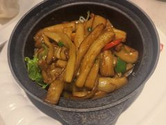 咸鱼茄子饭-四姐妹东北饺子(沙尾路店)