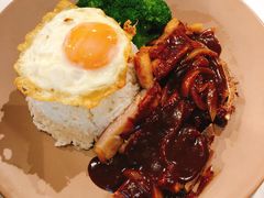 黑椒猪扒煎蛋饭-Food Factory 食街工坊