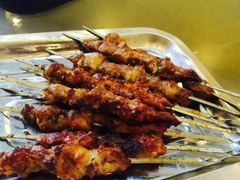 烤羊肉串-鑫顺园小骨头羊杂馆(塔湾店)