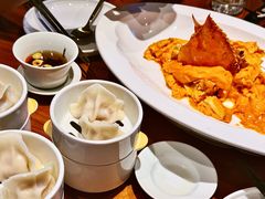 东沟蟹香炒笨鸡蛋-喜鼎海胆水饺(东港店)