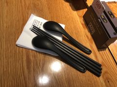 餐具摆设-牛気·越光米牛肉饭(水游城店)