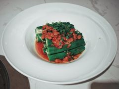 水豆豉拌秋葵-周三的情书花园餐厅(江北店)