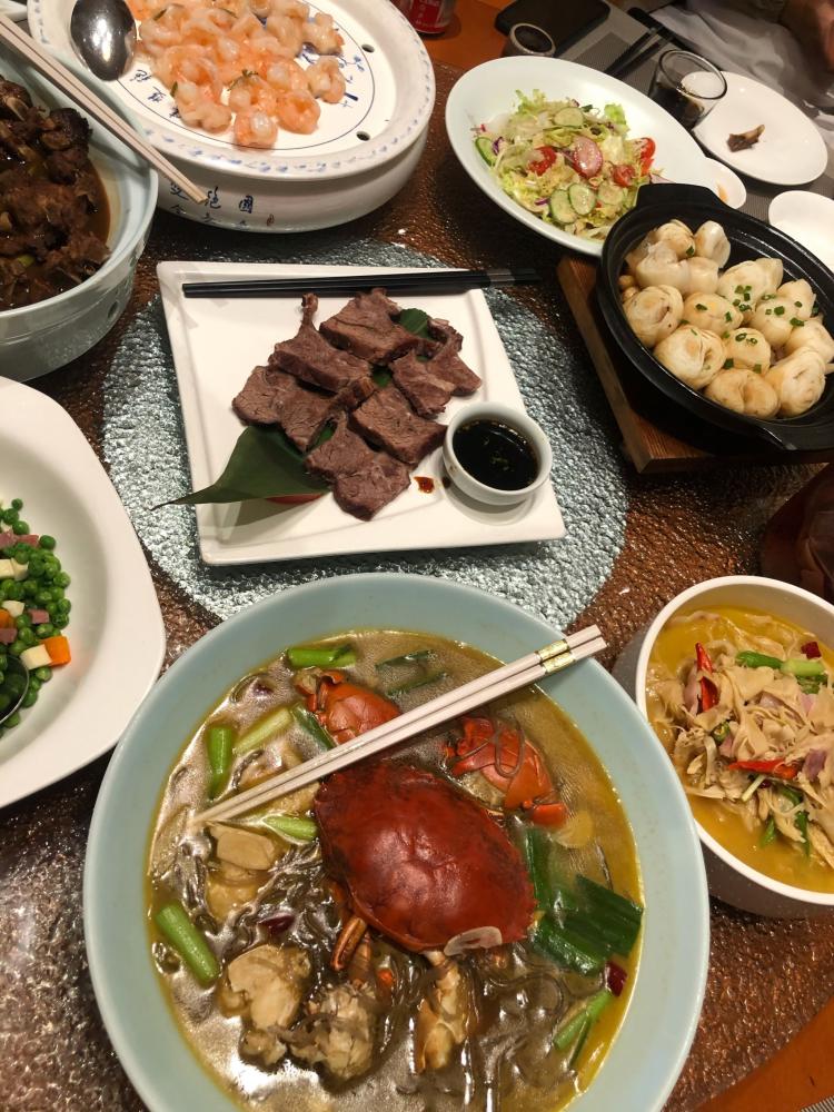 推薦:白灼牛肋骨(大)石鍋泡飯清蒸千島湖大白條鮮蝦兩吃