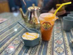现榨沙棘汁-阿吾丹的烤羊·新疆菜·抓饭·拌面(乌尔禾店)