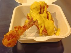 棒棒鸡腿（青椒芥末/黄咖喱）-前进5路汉堡炸鸡(昙华林店)