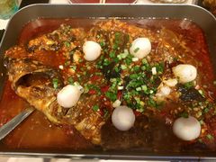 荔枝香辣清江鱼-鱼酷活鱼烤鱼(恒隆广场店)