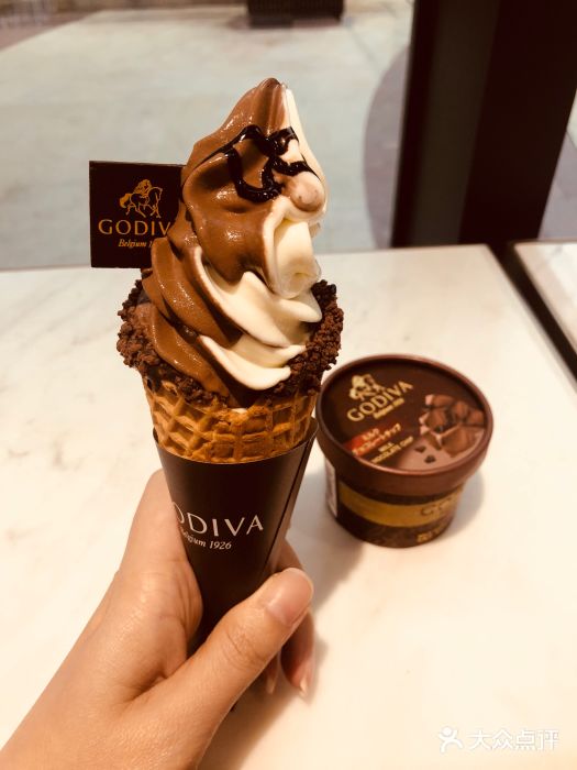 godiva软冰淇淋