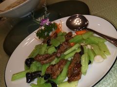 西芹炒牛柳-翰林轩翰林金阁(长乐路店)