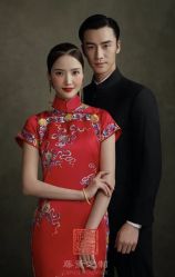 点击看大图 -藤薰定制中式嫁衣礼服旗袍店