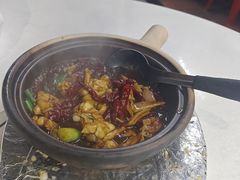 -长城砂煲田鸡粥