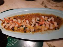 金银蒜蒸凤尾虾-绿茶餐厅(乐峰广场店)