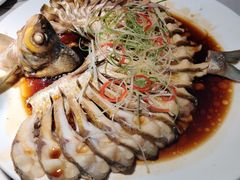清蒸武昌鱼-小凤庭·地道湖北菜武昌鱼·铫子藕汤(黄鹤楼店)