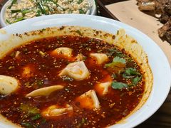 红油汤饺-天怡興·百年蒸饺(万豪广场店)