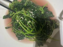 蒜蓉菠菜-金美华轩(东方路齐鲁店)