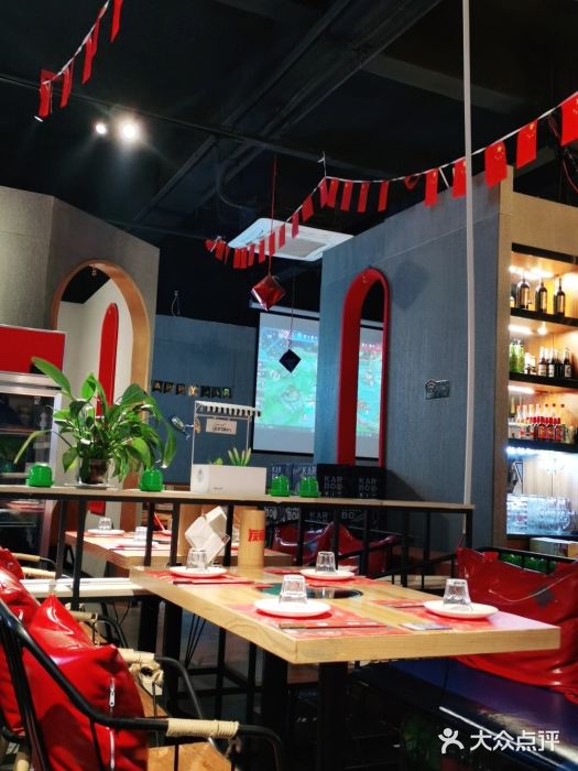 炭益东北烧烤(白马万科里店)大堂图片