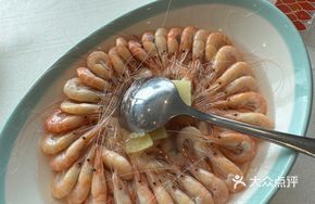 Scallion-Exploded Ecological White Rice Shrimp