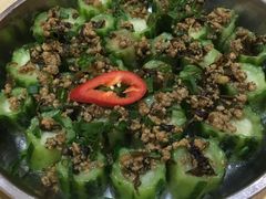 肉碎蒸胜瓜-联邦酒楼