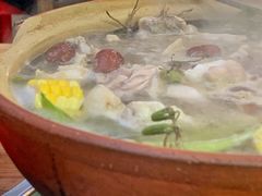 石橄榄炖鸡-洪大厨鸡煲(福田店)