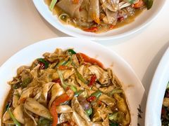 火腿炒农家豆腐皮-辣公子·千岛湖私房菜(滨江店)