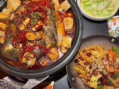 -探鱼·鲜青椒爽麻烤鱼(番禺万达店)