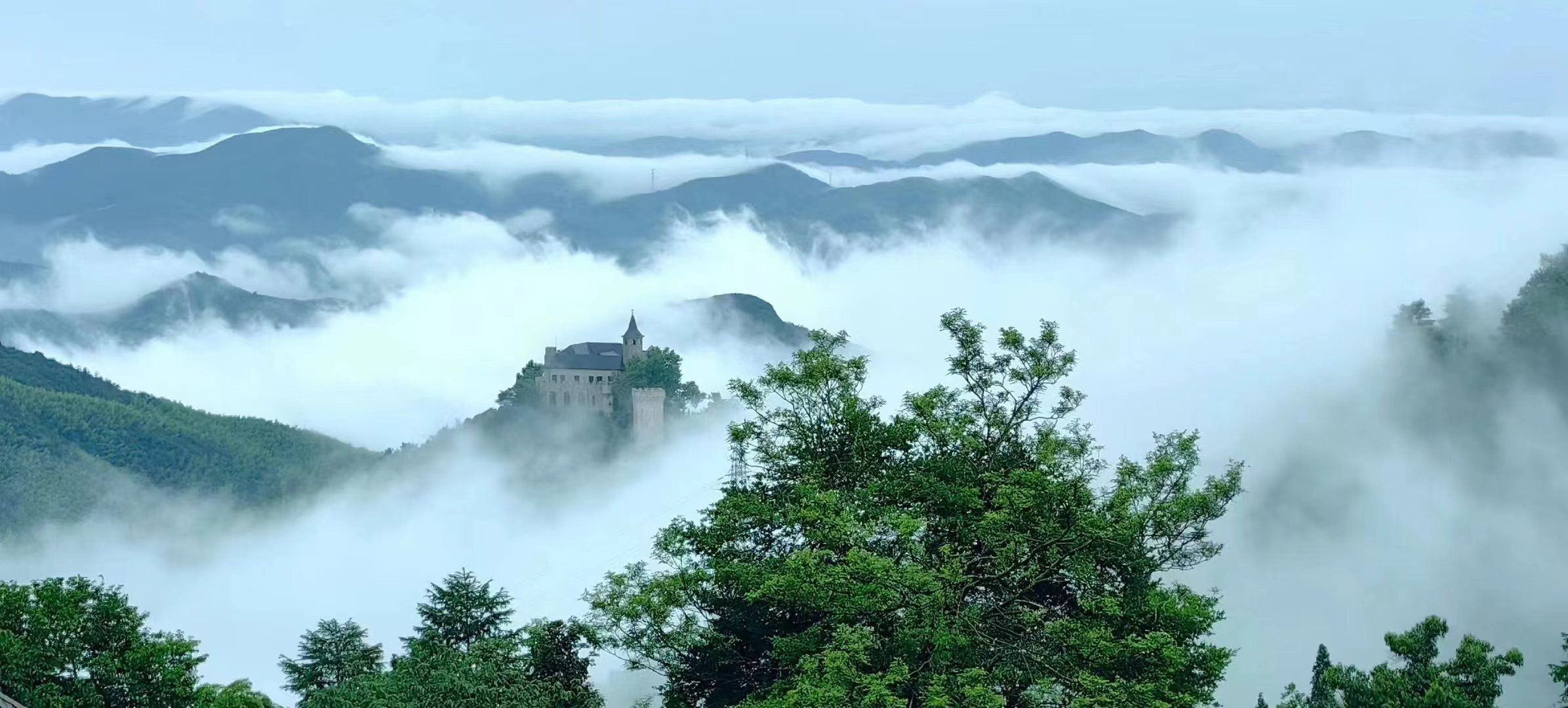 来莫干山看云海