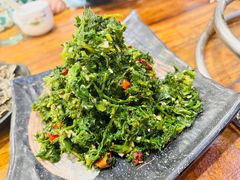 凉拌山野菜-沣峪鱼庄