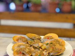 蒜蓉粉丝蒸扇贝-花乐餐厅(涠洲岛店)