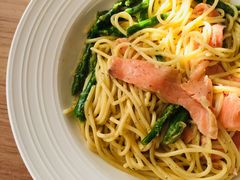 莳萝芦笋珍鲑意面-必胜客(华南摩尔店)