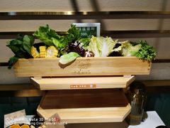 经典时蔬十二味-手选潮汕鲜活牛肉火锅(二七广场店)