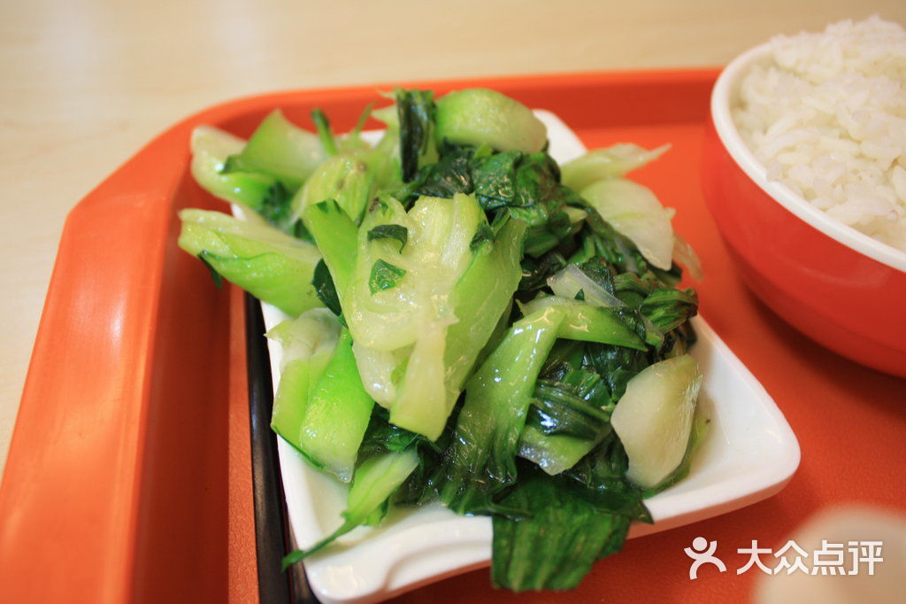 喜迎客中式快餐(古美路店)青菜图片 - 第1张