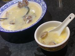 蛤蜊疙瘩汤-晚归月亮湾私家菜(临邑路店)