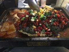 -探鱼·鲜青椒爽麻烤鱼(中天广场店)