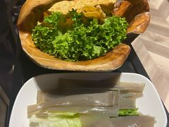 酥脆炸豆皮-热火朝天小嫩牛火锅·南屏街美食 (南强街巷店)