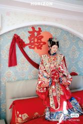 -桃子造型婚纱礼服(凤起广场店)