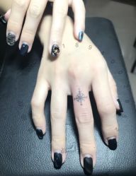 改良罗盘，指南针-PinooTattoo皮奴刺青纹身设计总部