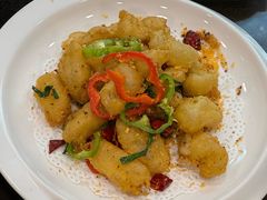 椒盐九肚鱼-熠盛粤味(永康路店)