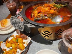 -探鱼·鲜青椒爽麻烤鱼(苏宁广场店)