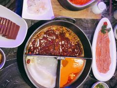 -热火朝天鲜切牛肉火锅(南强街巷店)