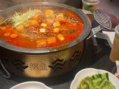 -探鱼·鲜青椒爽麻烤鱼(广州花都来又来店)