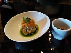 餐前小食咸豆浆-杭州西子湖四季酒店·金沙厅
