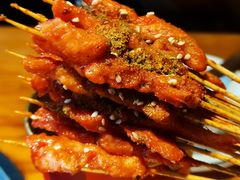 手把鸡肉串-小小河边鱼(天润城店)